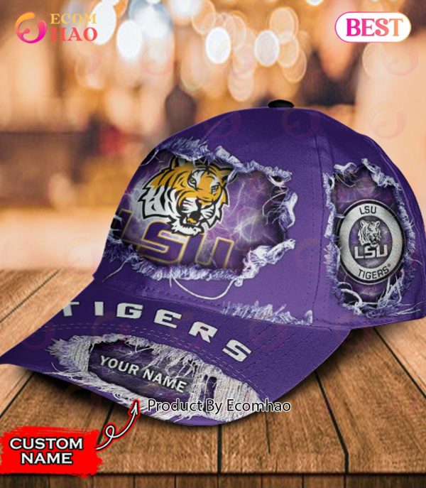 NCAA LSU Tigers Custom Name Classic Cap