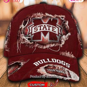 NCAA Mississippi State Bulldogs Cap Custom Name