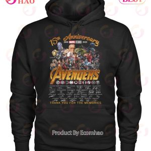 15th Anniversary 2008 – 2023 Avengers Thank You For The Memories T-Shirt