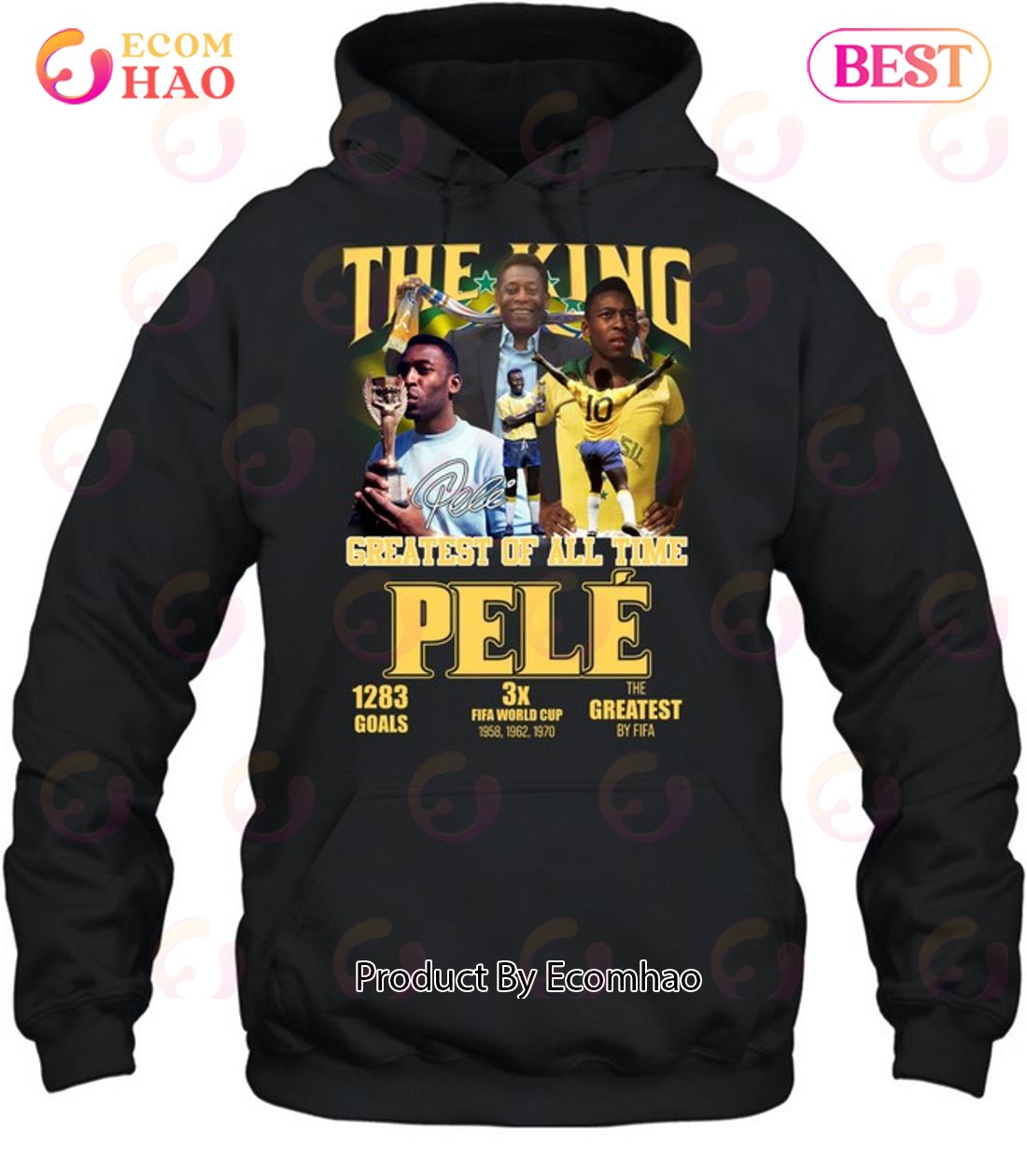 The King Greatest Of All Time Pele T-Shirt