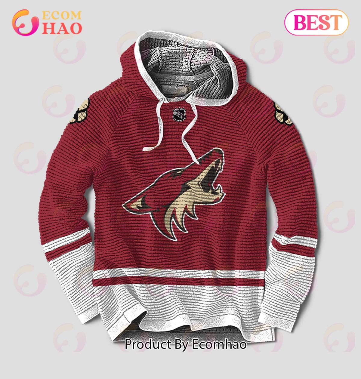 NHL Arizona Coyotes Limited Edition Personalized 3D Hoodie Full Printing