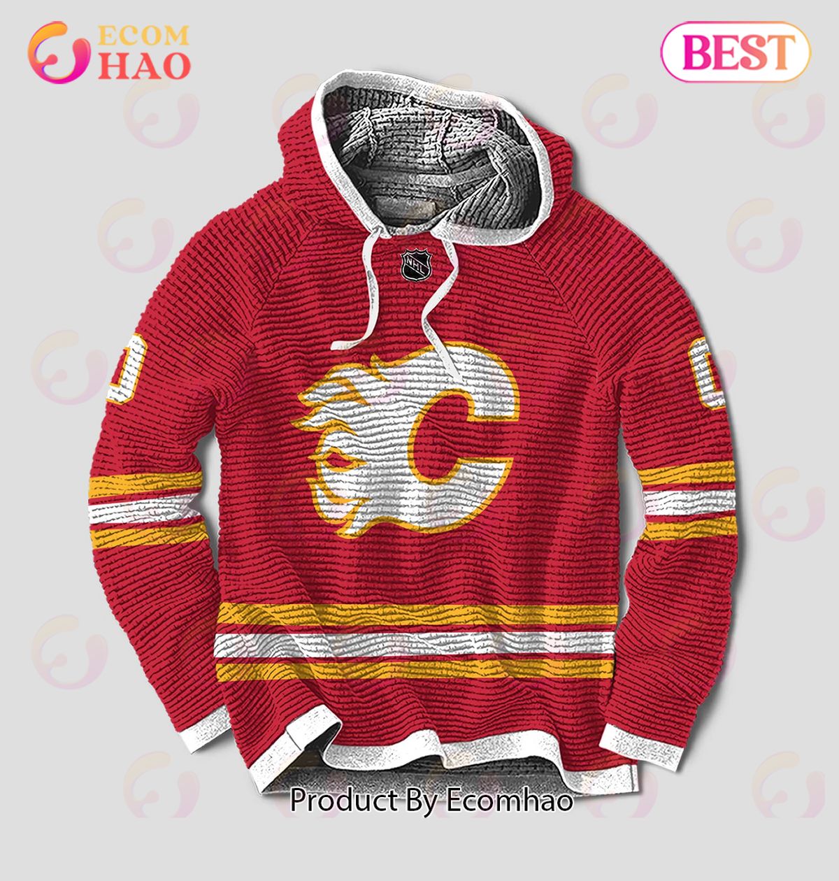 NHL Calgary Flames Limited Edition Personalized 3D Hoodie Full Printing