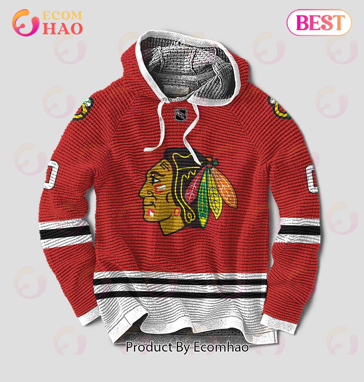 NHL Chicago Blackhawks Limited Edition Personalized 3D Hoodie Full Printing