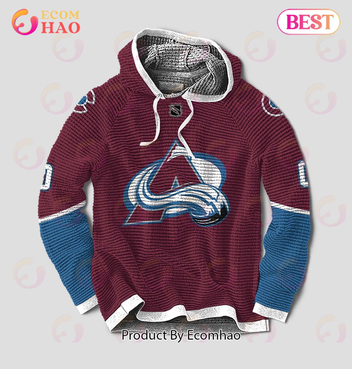 NHL Colorado Avalanche Limited Edition Personalized 3D Hoodie Full Printing