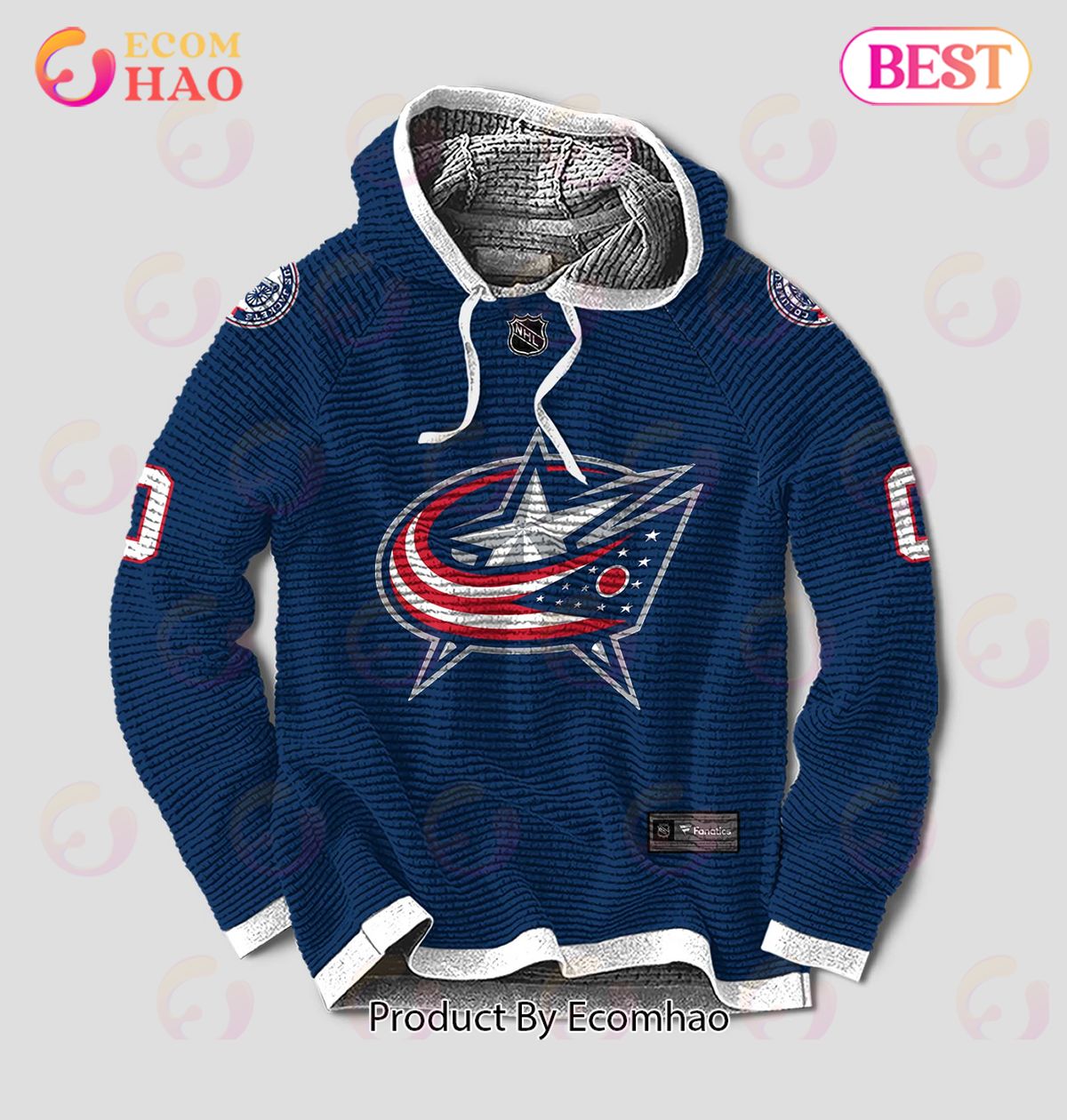 NHL Columbus Blue Jackets Limited Edition Personalized 3D Hoodie Full Printing