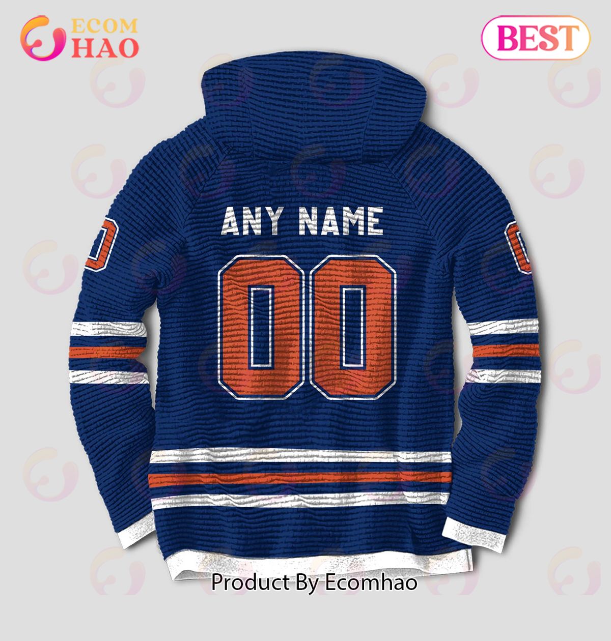 NHL Edmonton Oilers Limited Edition Personalized 3D Hoodie Full Printing