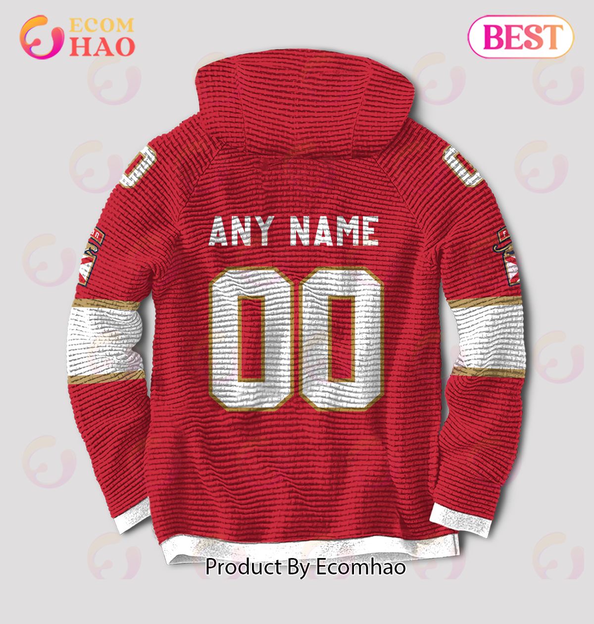 Personalized Florida Panthers Reverse Retro Hoodie Printed