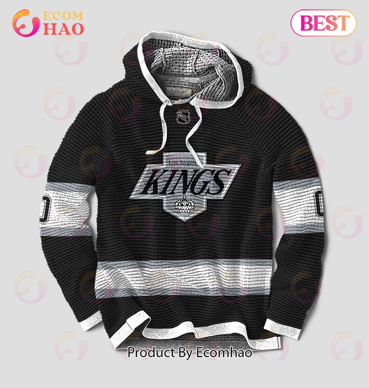 NHL Los Angeles Kings Limited Edition Personalized 3D Hoodie Full Printing