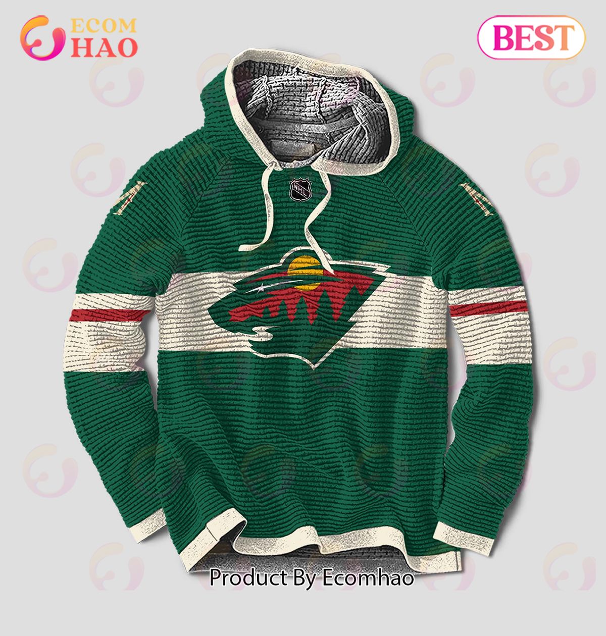 NHL Minnesota Wild Limited Edition Personalized 3D Hoodie Full Printing