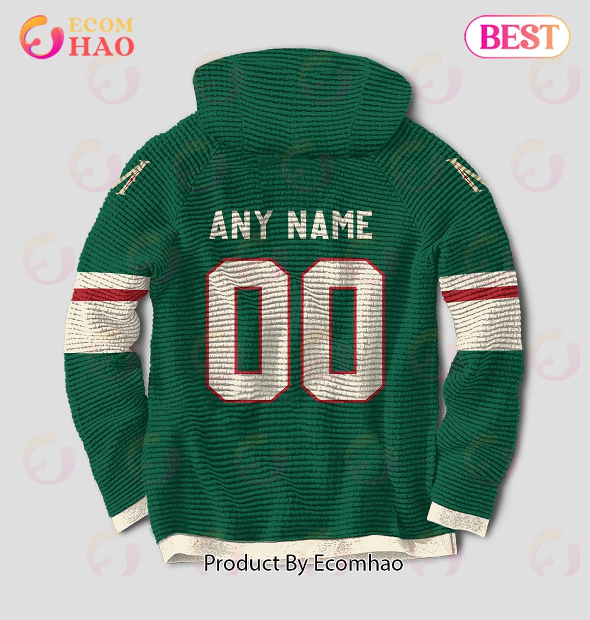 NHL Minnesota Wild Limited Edition Personalized 3D Hoodie Full Printing