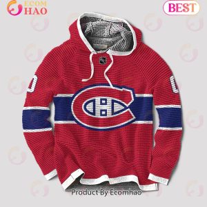 NHL Montreal Canadiens Limited Edition Personalized 3D Hoodie Full Printing