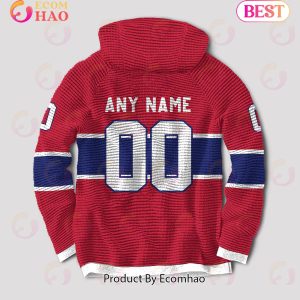 NHL Montreal Canadiens Limited Edition Personalized 3D Hoodie Full Printing