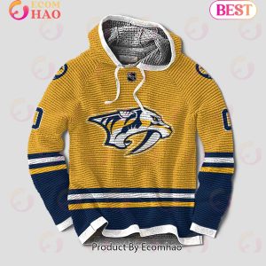 NHL Nashville Predators Limited Edition Personalized 3D Hoodie Full Printing
