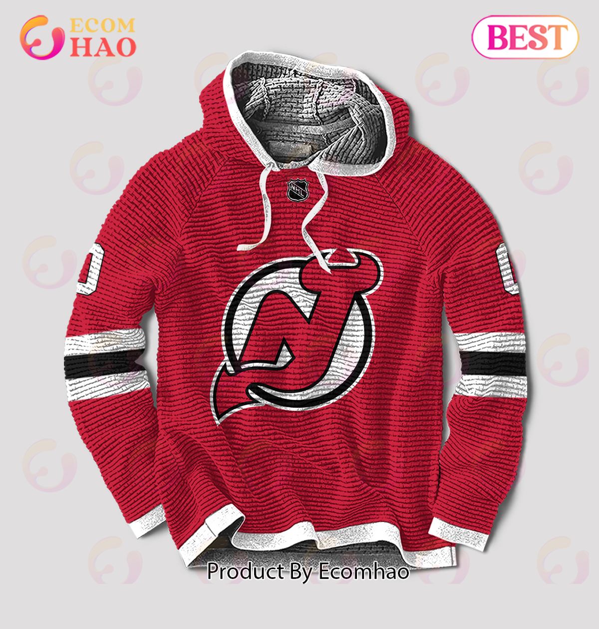 NHL New Jersey Devils Limited Edition Personalized 3D Hoodie Full Printing