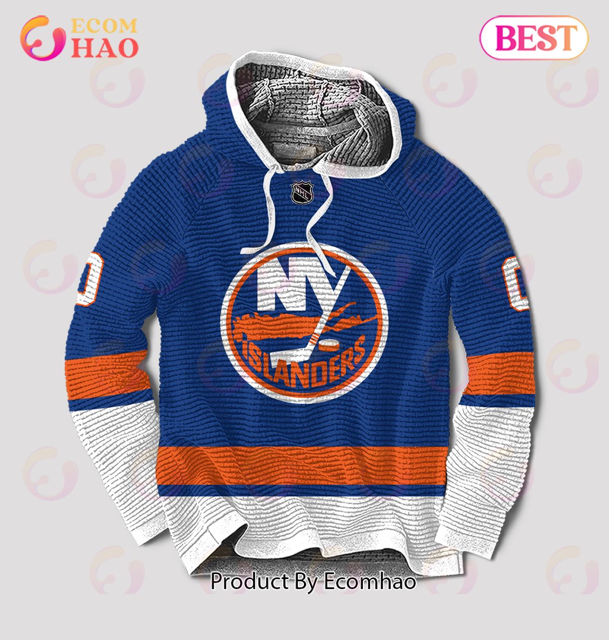 NHL New York Islanders Limited Edition Personalized 3D Hoodie Full Printing