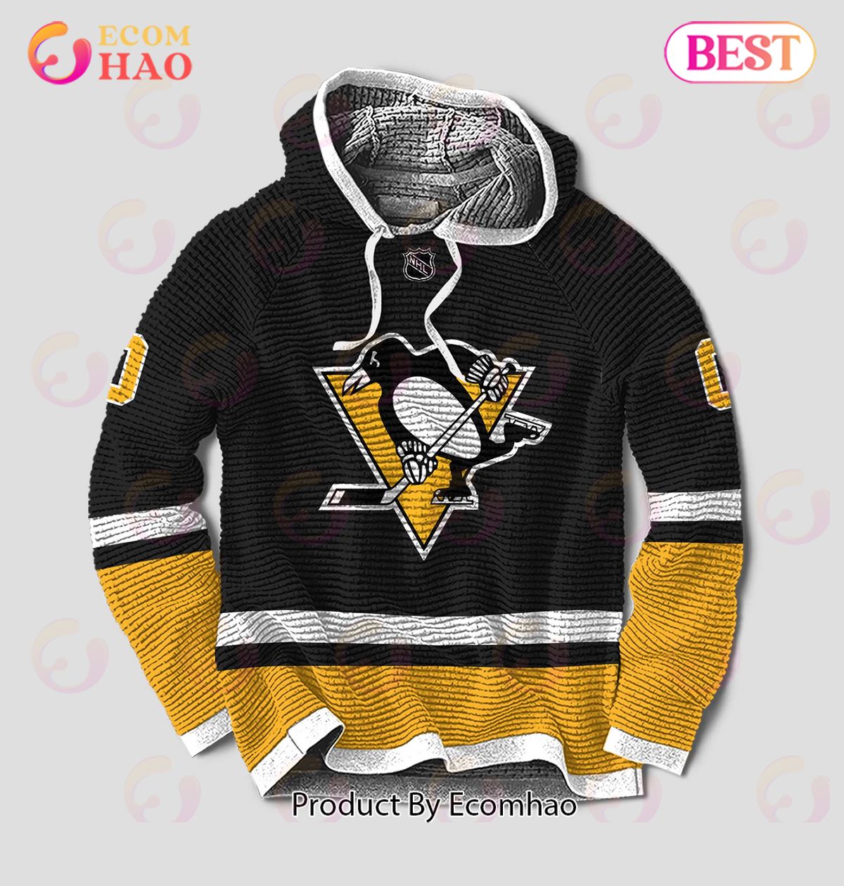 NHL Pittsburgh Penguins  Limited Edition Personalized 3D Hoodie Full Printing