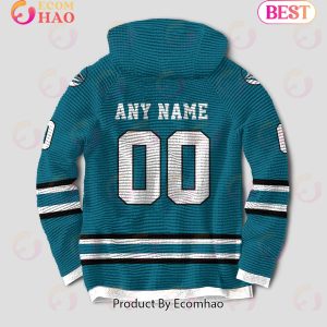 NHL San Jose Sharks  Limited Edition Personalized 3D Hoodie Full Printing