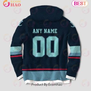 NHL Seattle Kraken  Limited Edition Personalized 3D Hoodie Full Printing