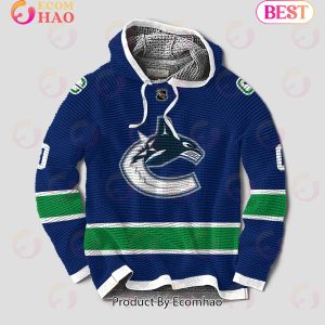 NHL Vancouver Canucks  Limited Edition Personalized 3D Hoodie Full Printing