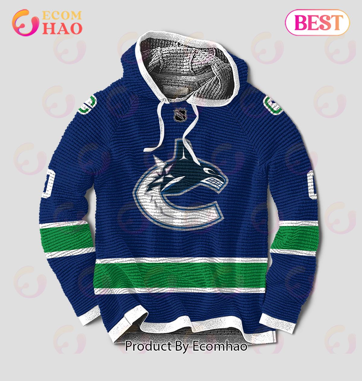 NHL Vancouver Canucks  Limited Edition Personalized 3D Hoodie Full Printing