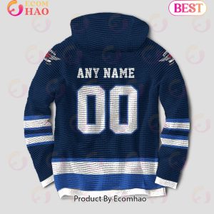 NHL Winnipeg Jets Limited Edition Personalized 3D Hoodie Full Printing