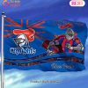 New Zealand Warriors NRL Flag Custom Name