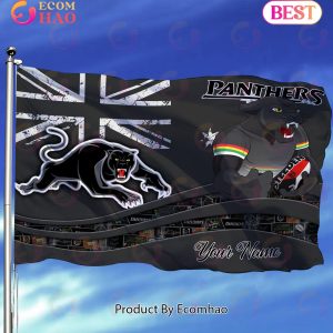 Penrith Panthers NRL Flag Custom Name