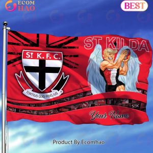 St Kilda Saints AFL Flag Custom Name