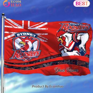 Sydney Roosters NRL Flag Custom Name