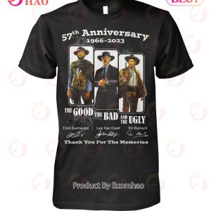 57th Anniversary 1966 – 2023 The Good The Bad The Uly Thank You For The Memories T-Shirt