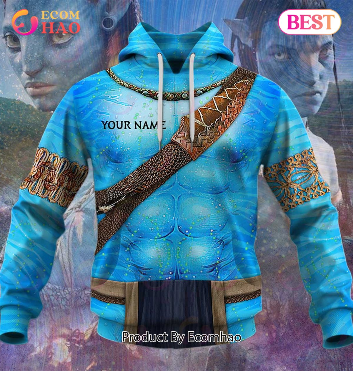 Personalized AVATAR 2 Indigenous Costumes 3D Hoodie