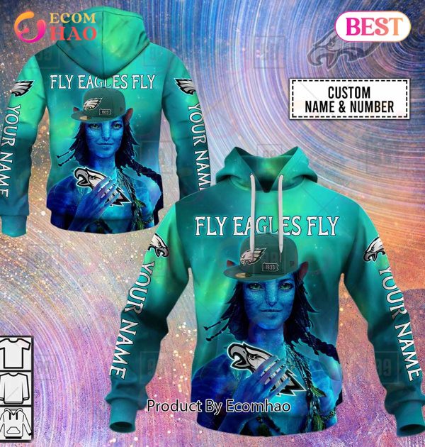 Personalized NFL Philadelphia Eagles Kiri AVATAR 2 3D Hoodie