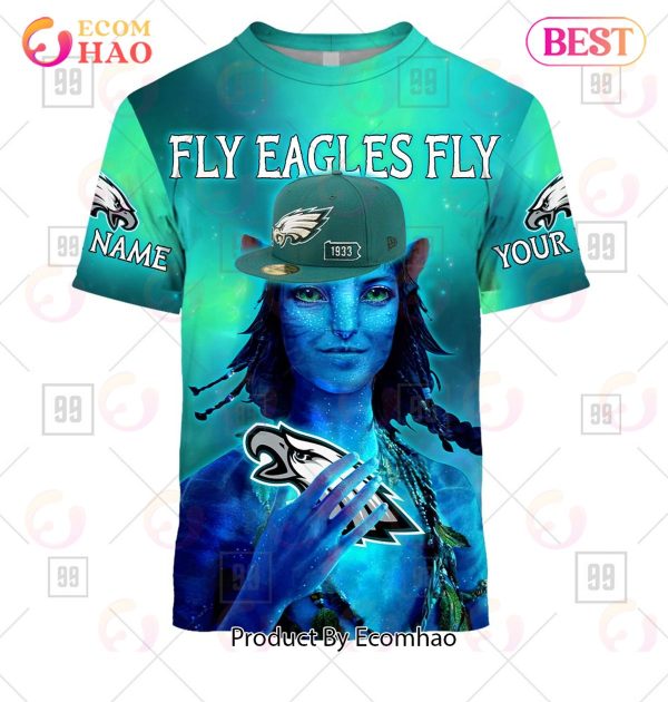 Personalized NFL Philadelphia Eagles Kiri AVATAR 2 3D Hoodie