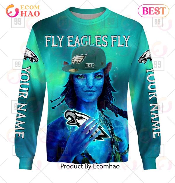 Personalized NFL Philadelphia Eagles Kiri AVATAR 2 3D Hoodie