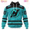 NHL New York Islanders Special Design Fight Ovarian Cancer 3D Hoodie