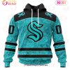 NHL St. Louis Blues Special Design Fight Ovarian Cancer 3D Hoodie