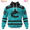 NHL Vegas Golden Knights Special Design Fight Ovarian Cancer 3D Hoodie
