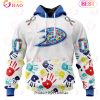 NHL Arizona Coyotes Special Autism Awareness Design 3D Hoodie