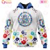 NHL Arizona Coyotes Special Autism Awareness Design 3D Hoodie