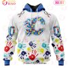 NHL Carolina Hurricanes Special Autism Awareness Design 3D Hoodie