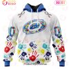 NHL Chicago Blackhawks Special Autism Awareness Design 3D Hoodie