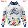 NHL Chicago Blackhawks Special Autism Awareness Design 3D Hoodie