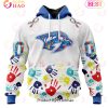 NHL New Jersey Devils Special Autism Awareness Design 3D Hoodie NHL New Jersey Devils Special Autism Awareness Design 3D Hoodie