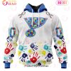 NHL Seattle Kraken Special Autism Awareness Design 3D Hoodie
