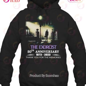 The Exorcist 50th Anniversary 1973 – 2023 Thank You For The Memories T-Shirt