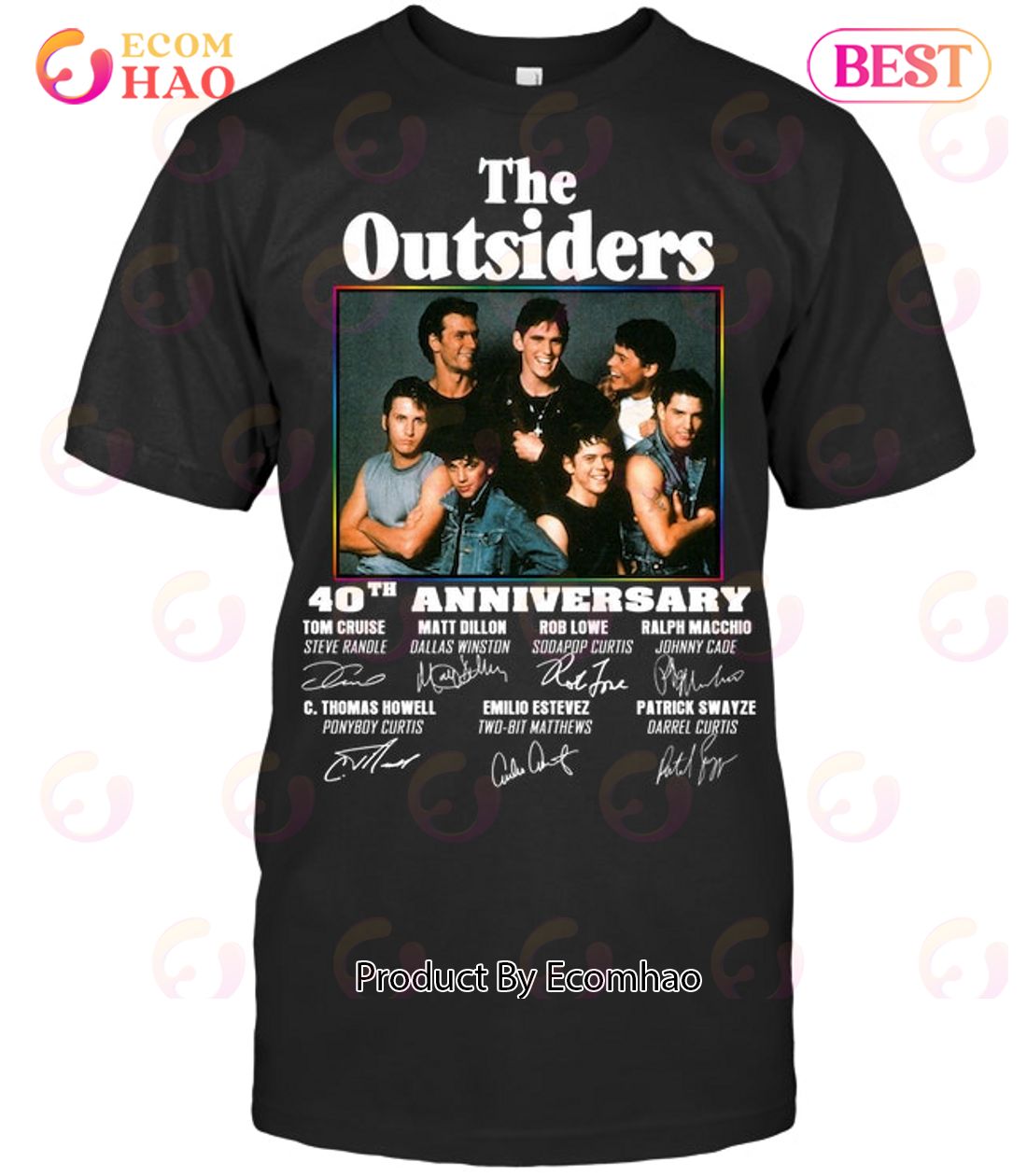 The Outsiders 40th Anniversary Thank You For The Memories T-Shirt