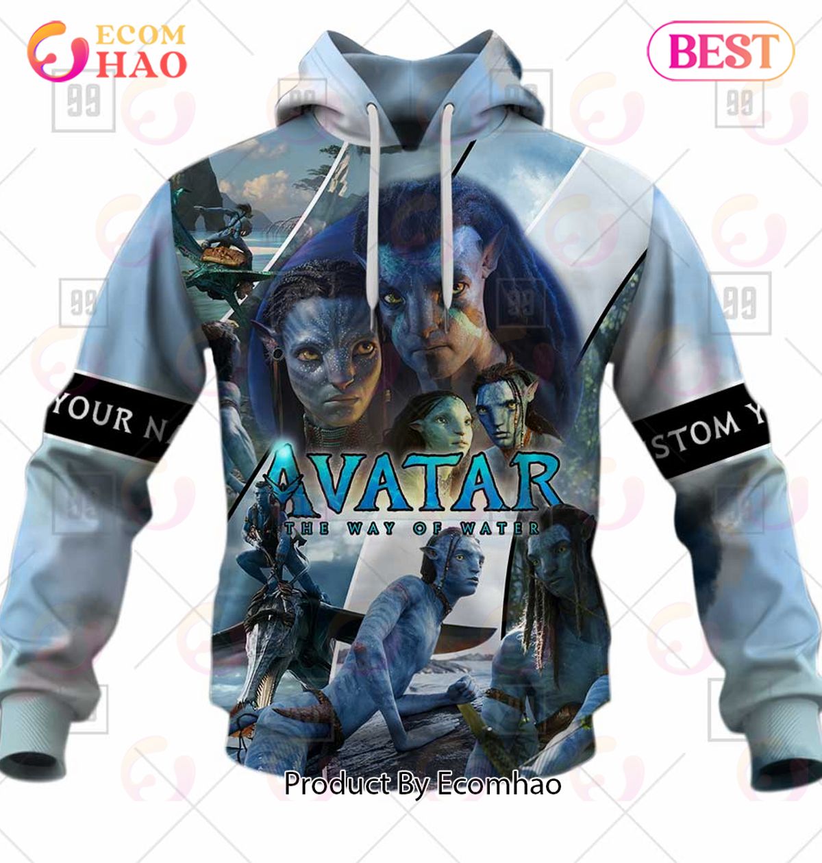 Personalized Avatar 2 The Way Of Water 3D Hoodie