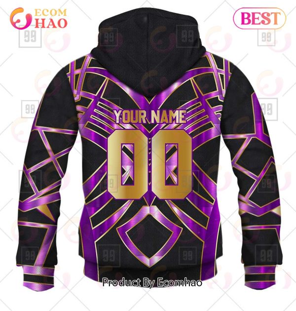 Personalized NFL Minnesota Vikings champions V2 3D Hoodie