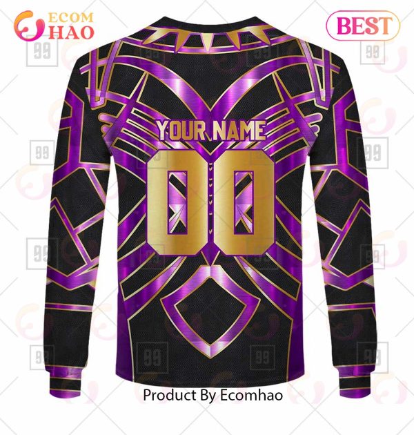 Personalized NFL Minnesota Vikings champions V2 3D Hoodie