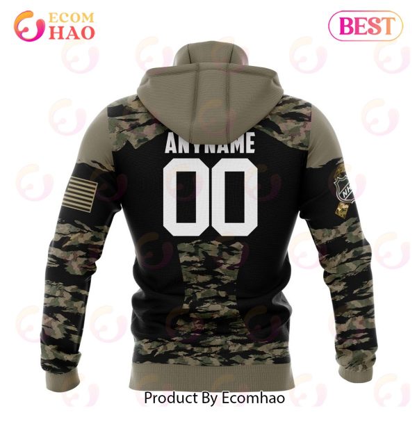 NHL Florida Panthers Honors Veterans And Military Members Kits 3D Hoodie